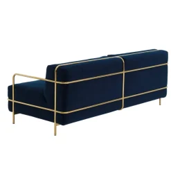 YAP-YAP Two Seater Sofa w/ Fabric Arms| Fabric