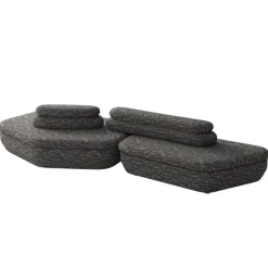 YAU-YAU Four Seater Corner Sofa | Fabric | W: 3335 mm