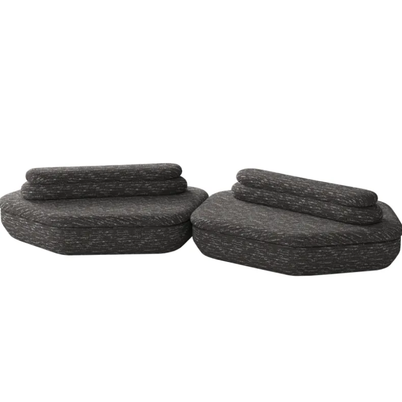 YAU-YAU Four Seater Sofa | Fabric | W: 3515 mm