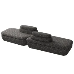 YAU-YAU Four Seater Sofa| Fabric | W: 3260 mm