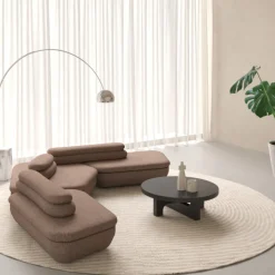 YAU-YAU Modular Sofa | Fabric | W: 3890 mm